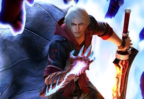 special edition, gun, red queen, dmc, devil bringer, Devil may cry 4, nero, sword, game wallpapers