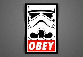 star wars, obey,  , empire, Stormtrooper