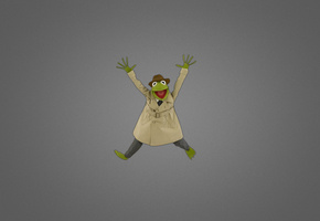 kermit the frog, muppets,  , , 