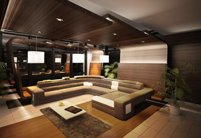 stylish design, loft, chairs, , Interior, wooden, lounge