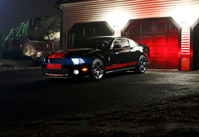 , Ford mustang gt500, muscle car, , 