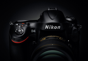 объектив, nikkor, d4, фотоаппарат, Nikon