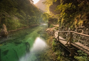 Река, Горы, Триглавский национальный парк, Словения