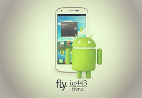 , android, trend, iq443, , Fly