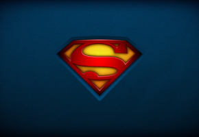 red, superman, Logo, yellow, blue