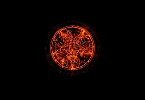 Doom iii, logo, pentagram,  3, game, 