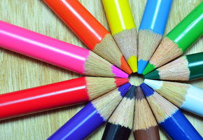 цвет, colors, обои, фон, цветные карандаши, Разное