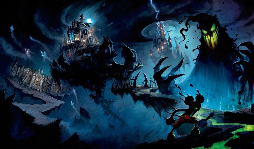 epic mickey, disney, , , 