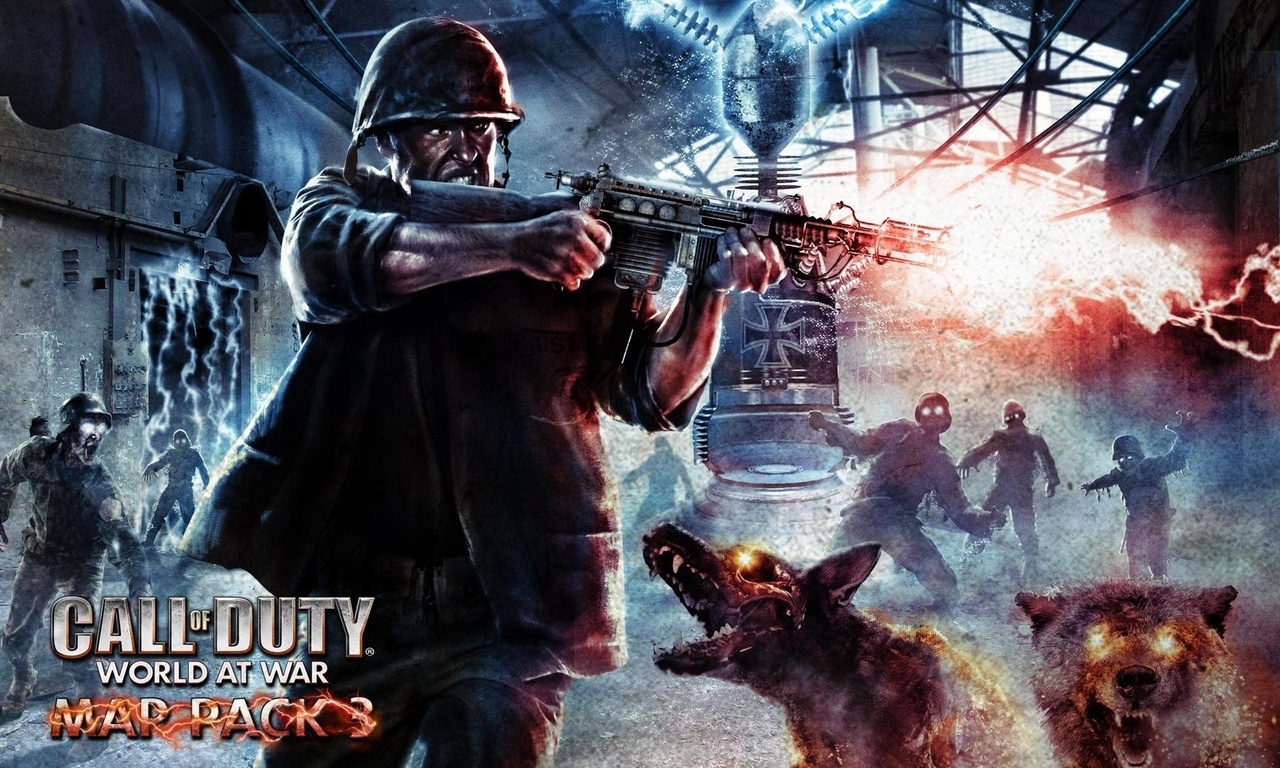 all of duty, world at war, nazi zombies, , 
