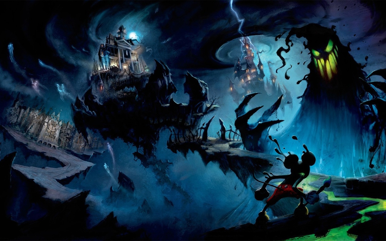 epic mickey, disney, , , 