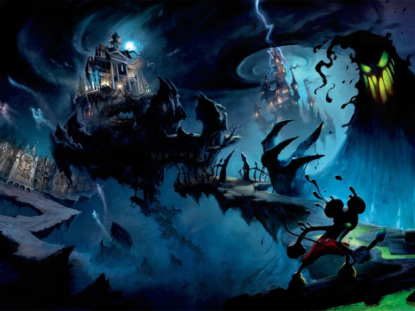 epic mickey, disney, , , 