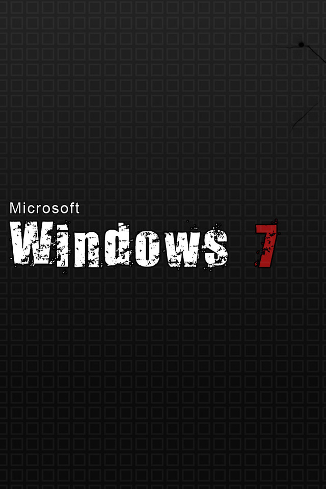 windows 7, текстуры, фон, трещины, эмблемы