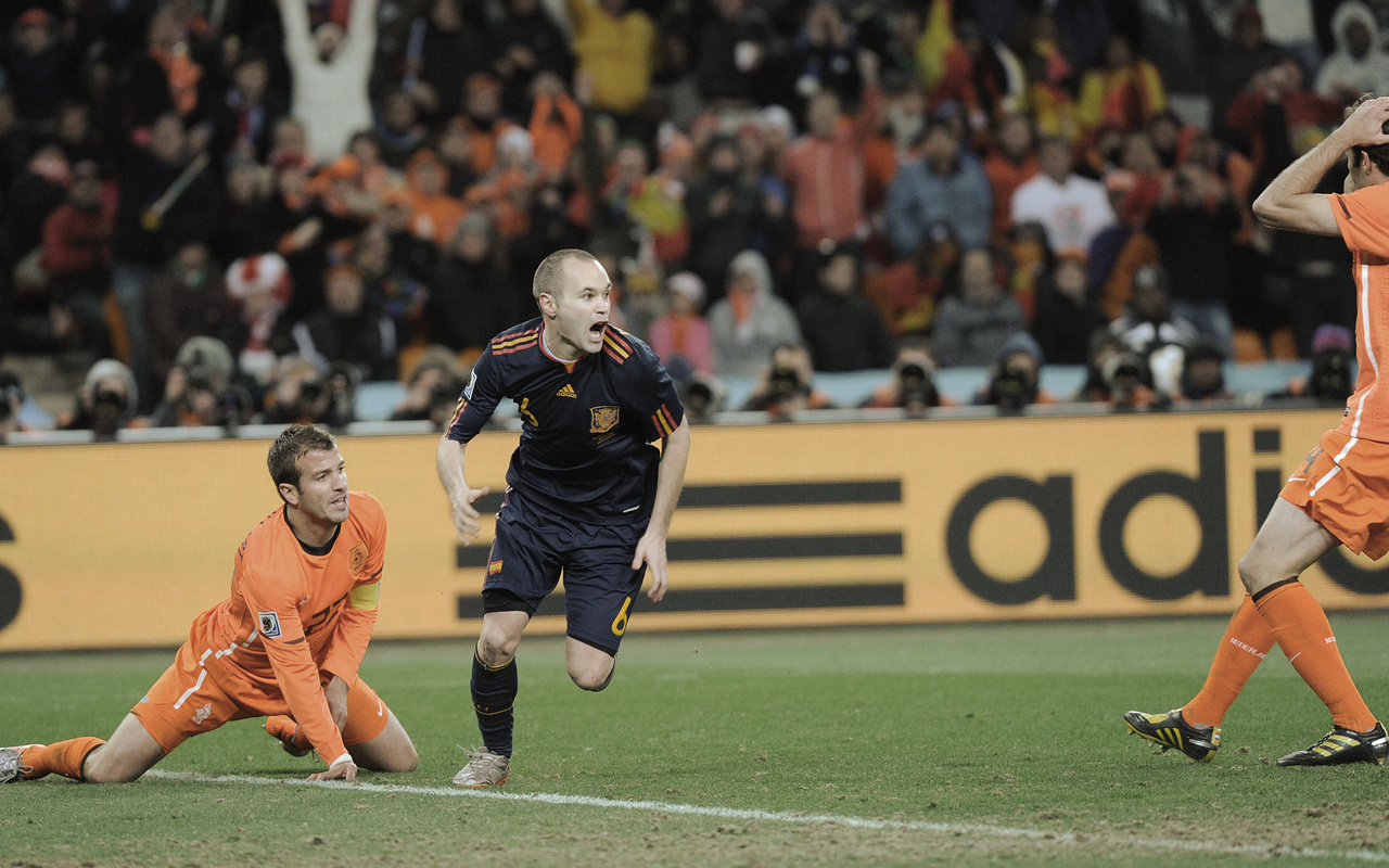  , , , , , , , , , , fifa, spain, holland, football wallpapers, full hd, iniesta, van der vaart