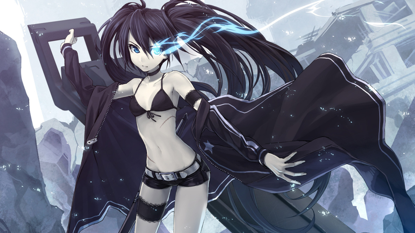 , black rock shooter,  ,    ,  , -, -, -, 