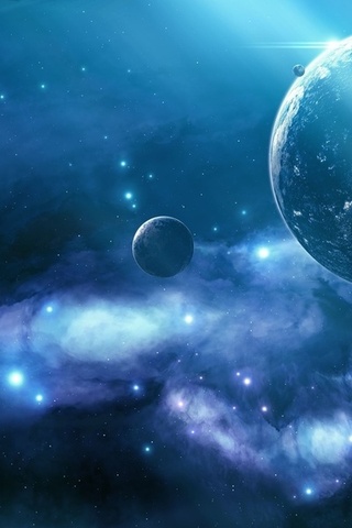 unknown planet, , , , , Blue nebula, , , ,  , , , , 