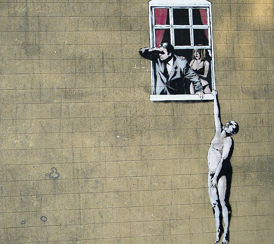 Banksy, , graffiti, , , , 