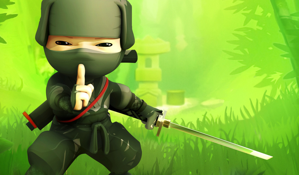 Mini ninja,  , game, , , tss, grass, green, , 
