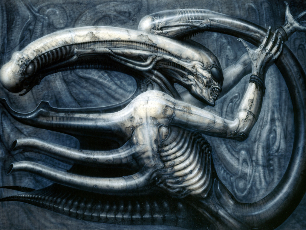 h.r.giger, necronomicon iv, , , , biomechanic, 