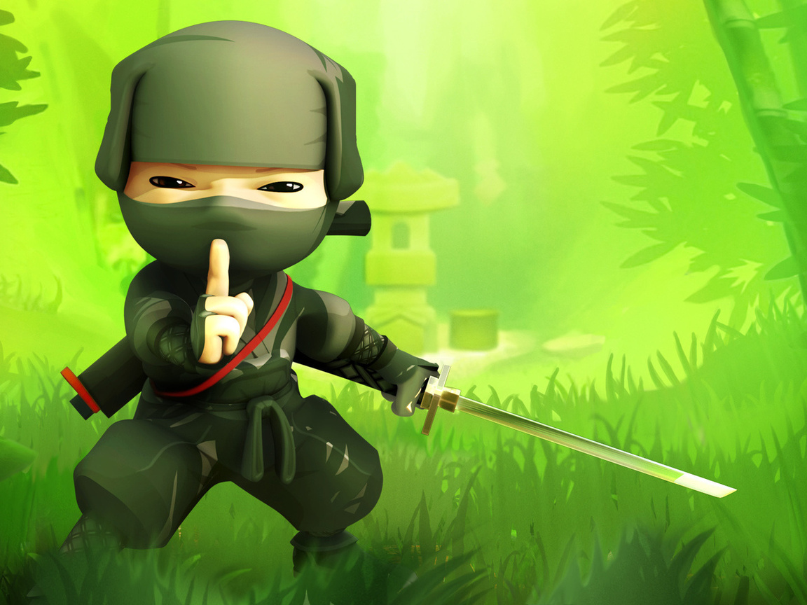 Mini ninja,  , game, , , tss, grass, green, , 