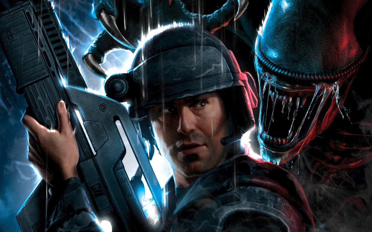 aliens colonial marines, alien, , , m41-a, , , , , , , , , , 