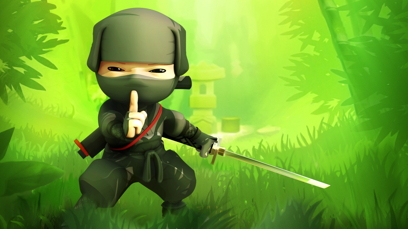 Mini ninja,  , game, , , tss, grass, green, , 