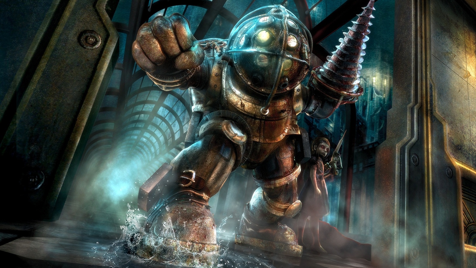 bioshock, big daddy, , rapture, , , , 