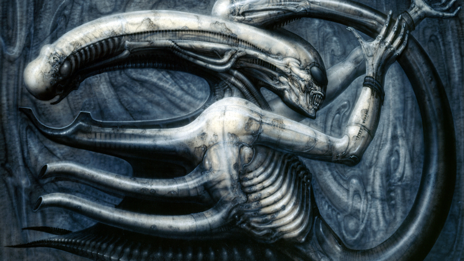 h.r.giger, necronomicon iv, , , , biomechanic, 