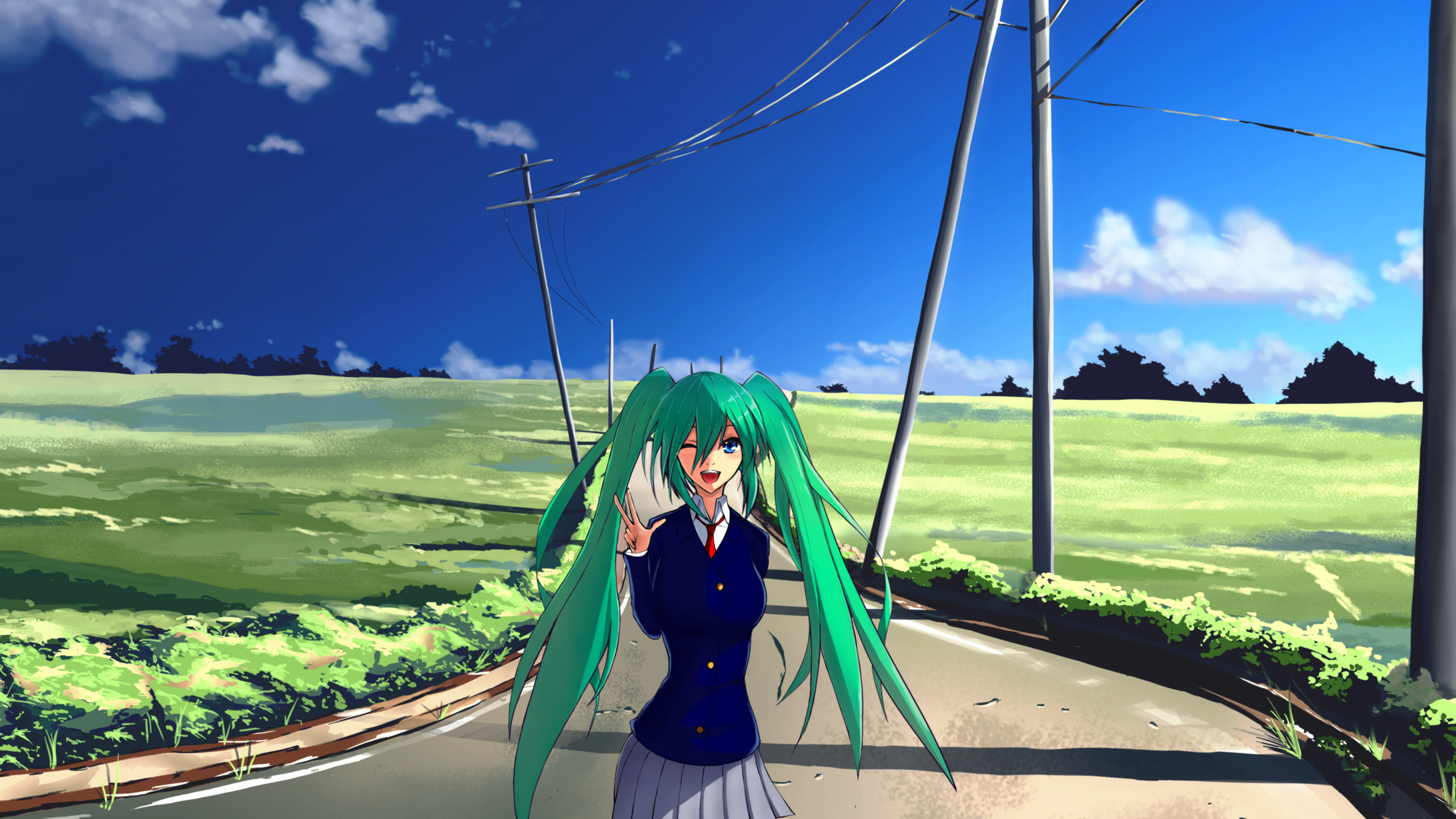 , Hatsune miku, , , vocaloid, , , , , , , ,, , 