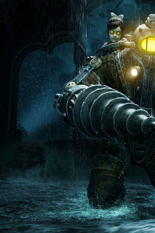 bioshock 2, big daddy, little sister,  2, rapture, , 