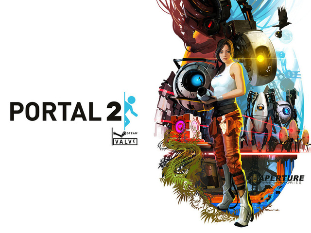 portal 2, half-life, chell, glados, , , aperture, , ,  , ,, , , , -