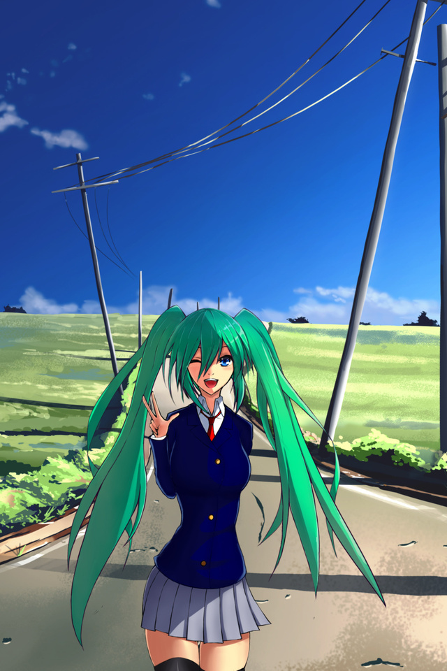 , Hatsune miku, , , vocaloid, , , , , , , ,, , 