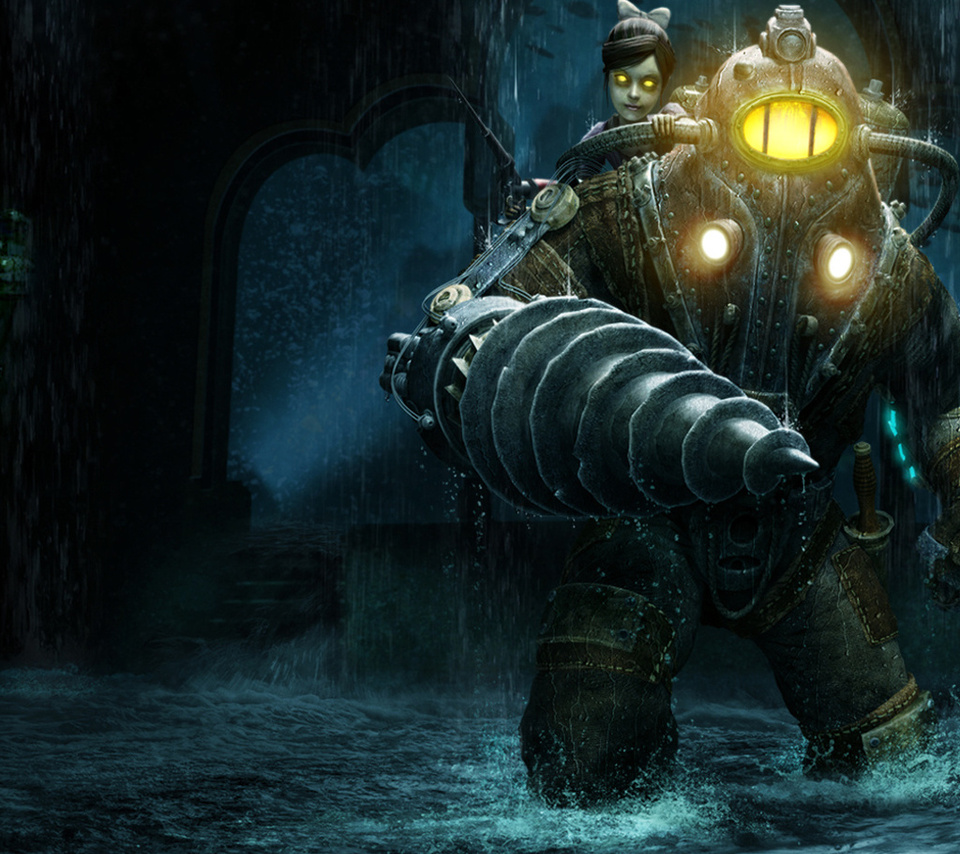 bioshock 2, big daddy, little sister,  2, rapture, , 