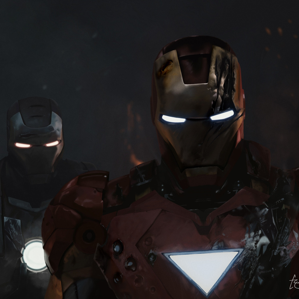 ,  , Iron man and his war machine