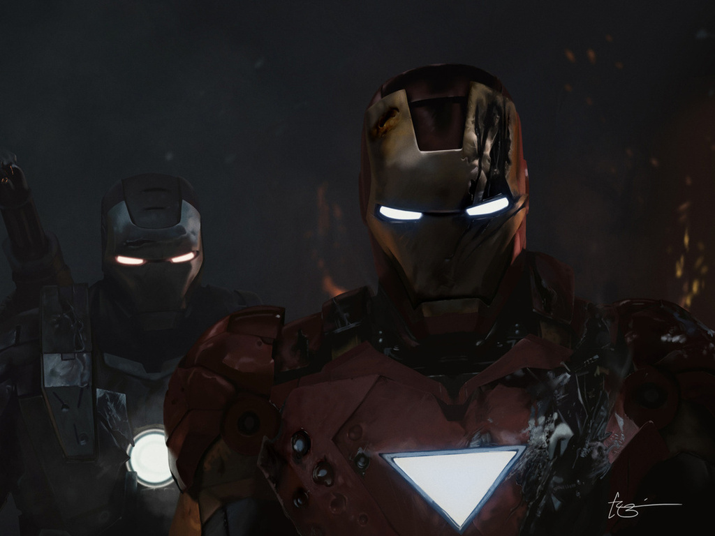 ,  , Iron man and his war machine