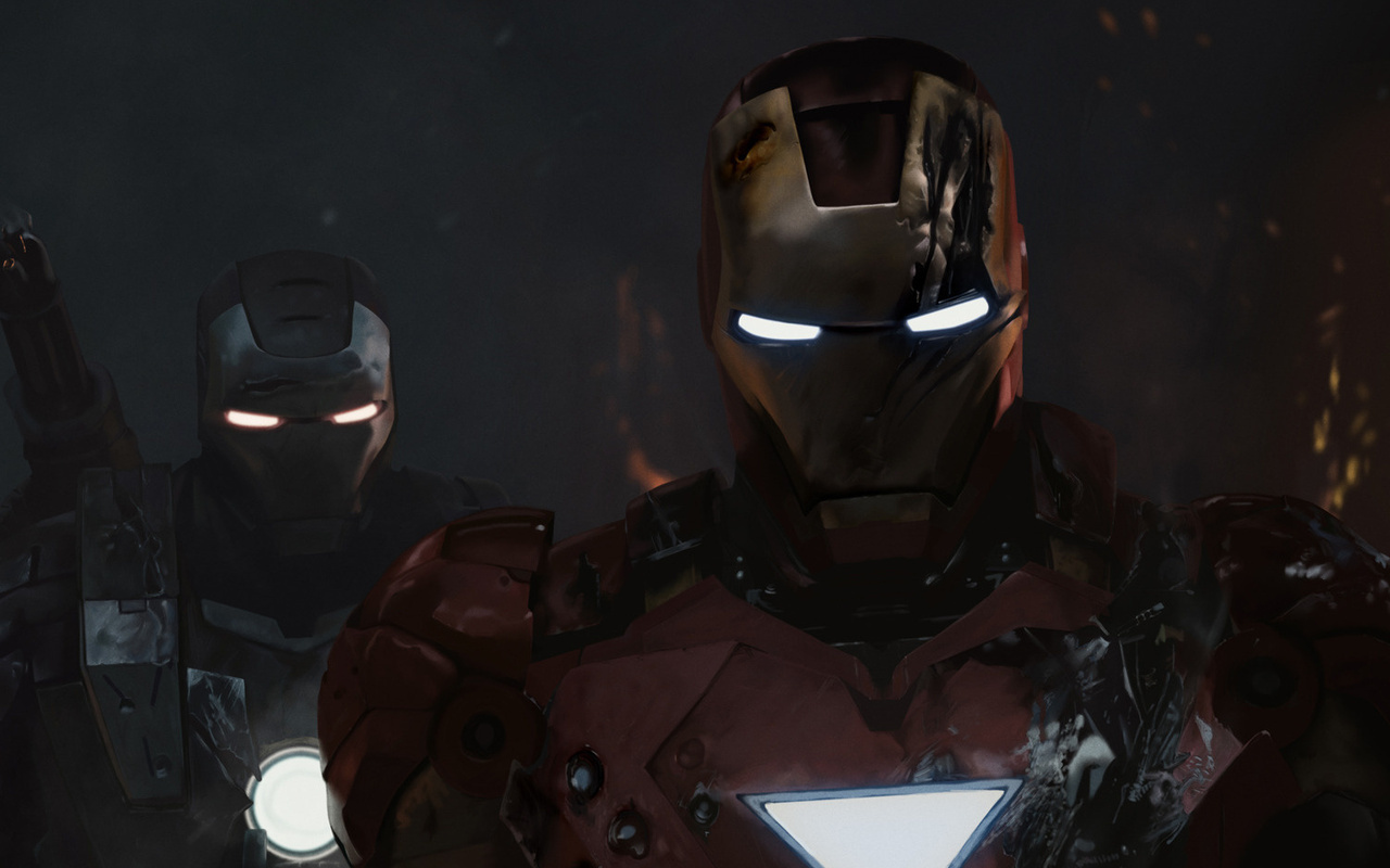 ,  , Iron man and his war machine