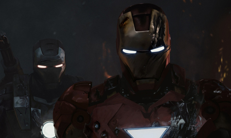 ,  , Iron man and his war machine