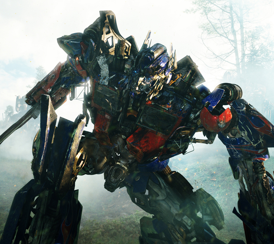 optimus prime, Transformers 2, revenge of the fallen, shia labeouf, the movie, forest battle