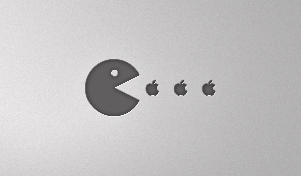 , Pacman, apple