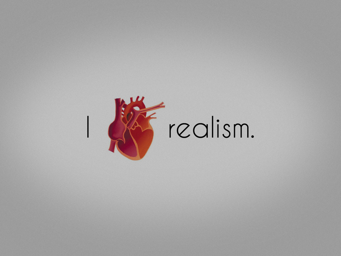 , realism, love, I