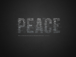 , , peace, , , words