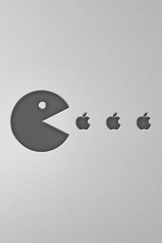 , Pacman, apple