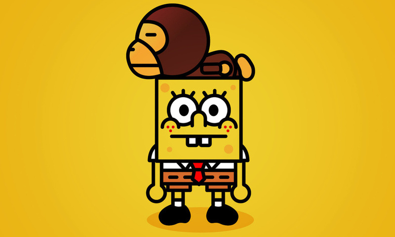 bape,  , Spongebob, 