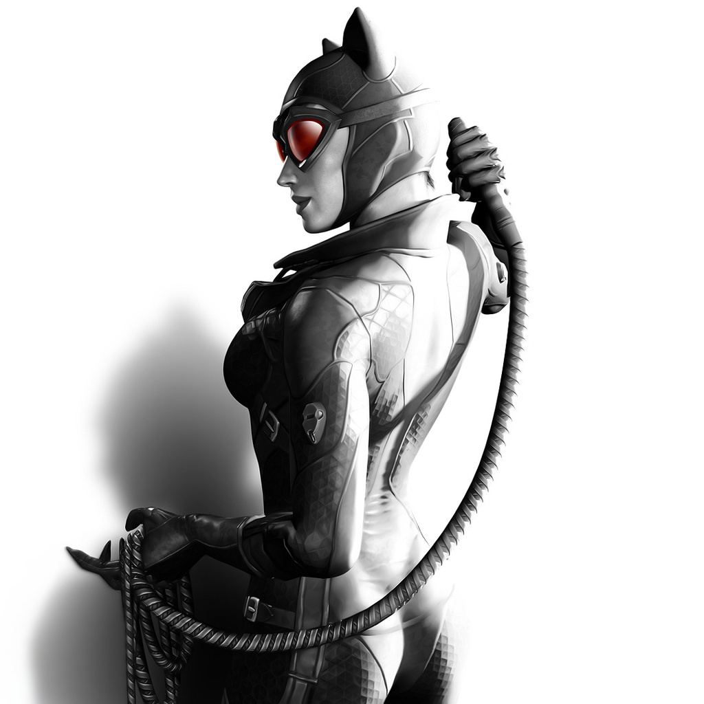 arkham city, Batman, -, catwoman