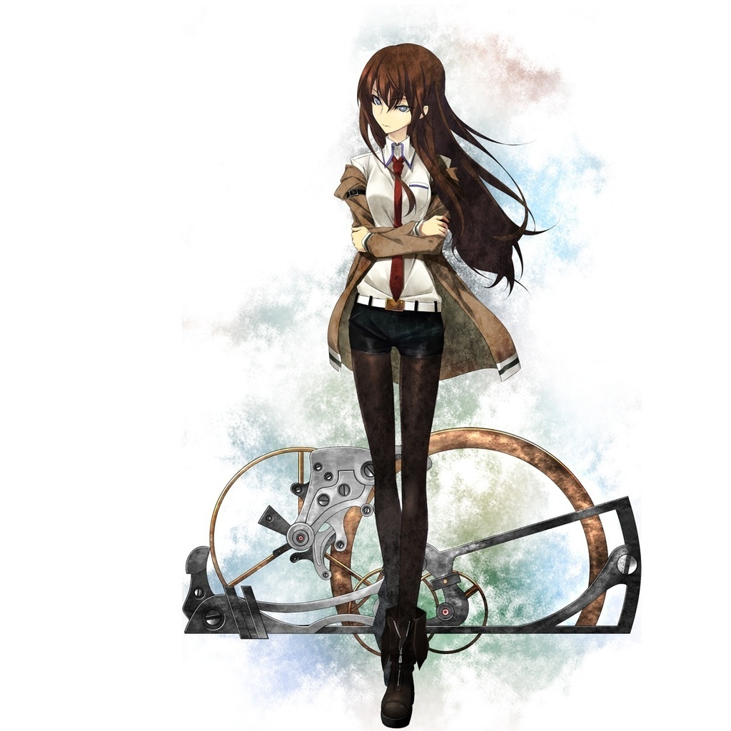 makise kurisu, Steins gate, 