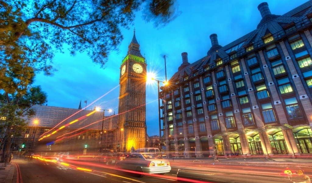 , , london, , Big ben at dusk, 