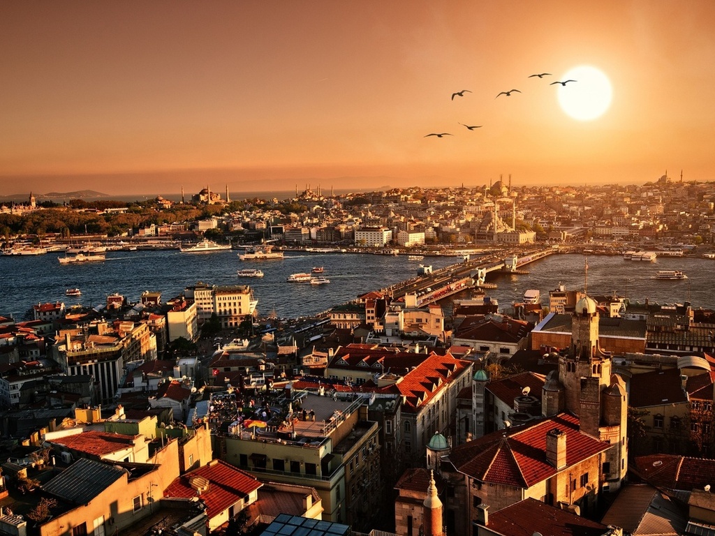 city, istanbul, , Turkey, scenery, , , 