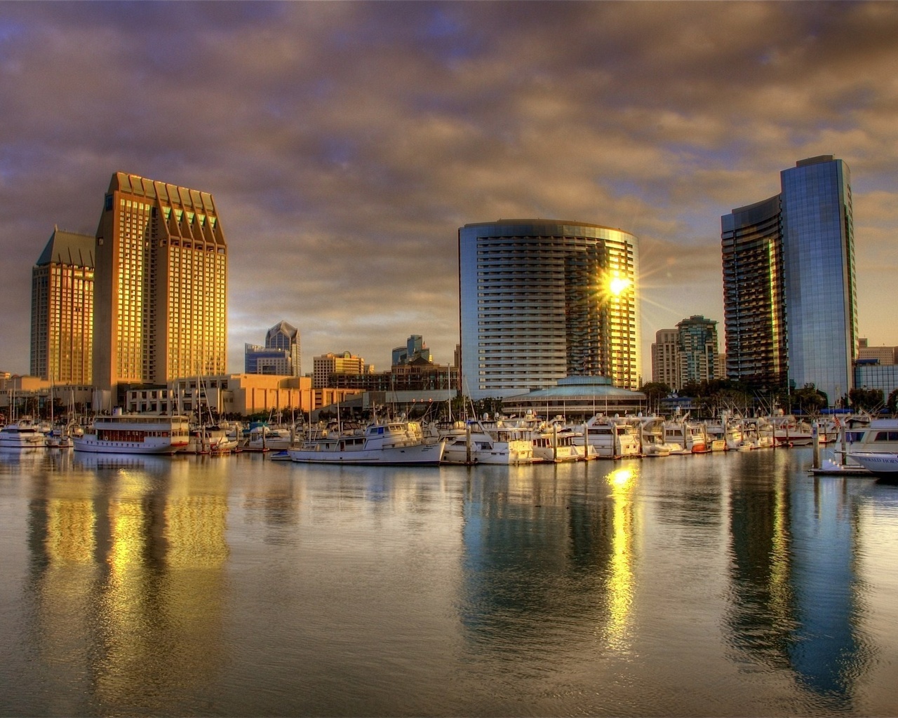 San diego, california, sunrise