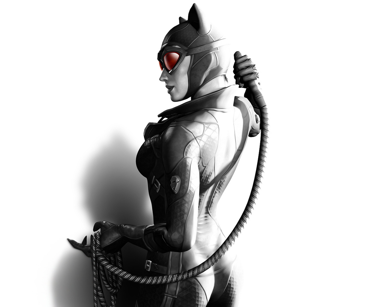 arkham city, Batman, -, catwoman