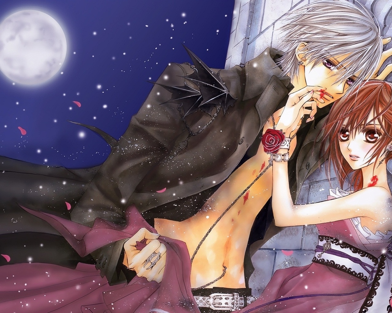 kiryu zero, yuuki cross, Vampire knight, , , -