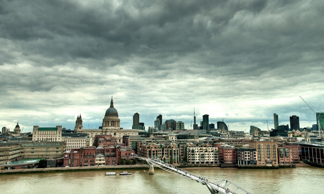 england, , London, uk, millennium bridge